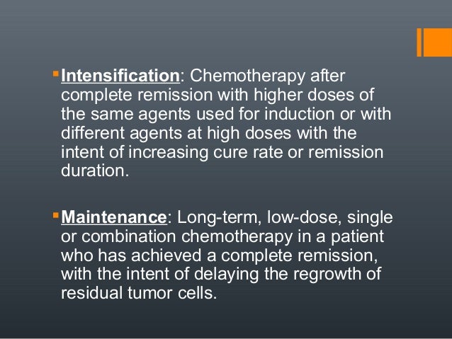 Principles of cancer chemotherapy