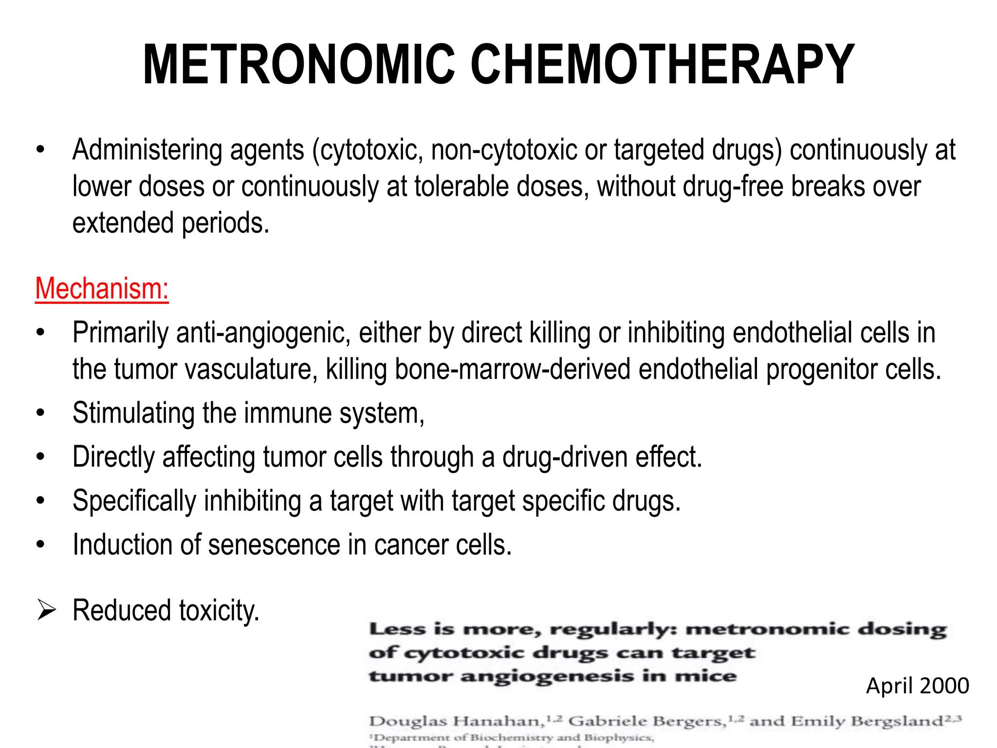 Principles of chemotherapy | PPTX