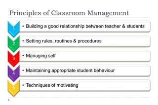 Principle In Classroom