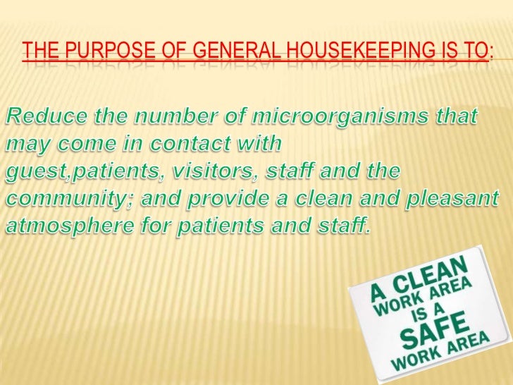 Principles of cleaning