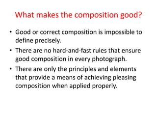 Correct Composition Principles of composition | PDF