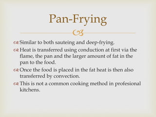 Principles of cooking | PPTX