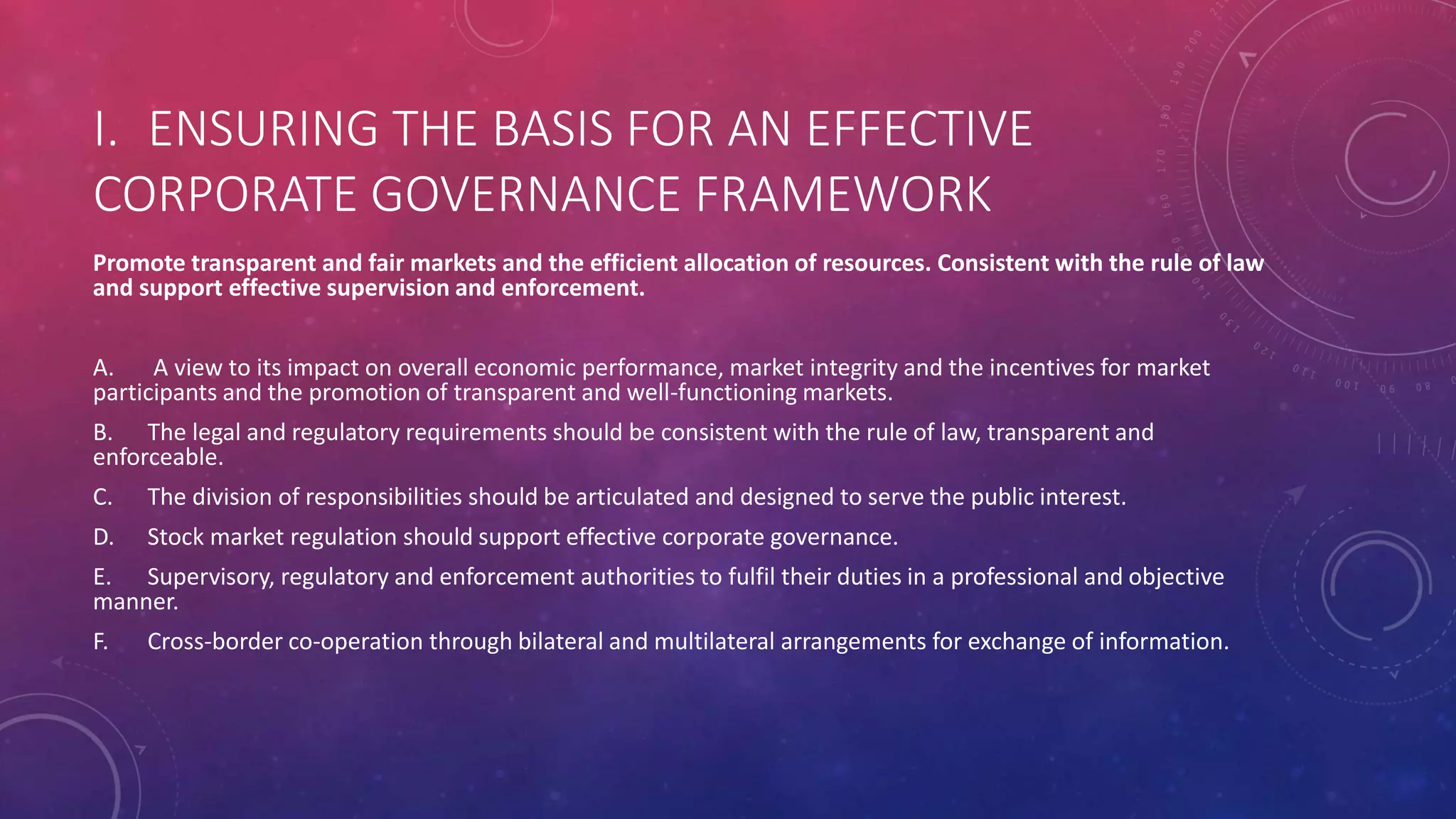 Principles of Corporate Governance | PPTX | Financial Regulation | Economy