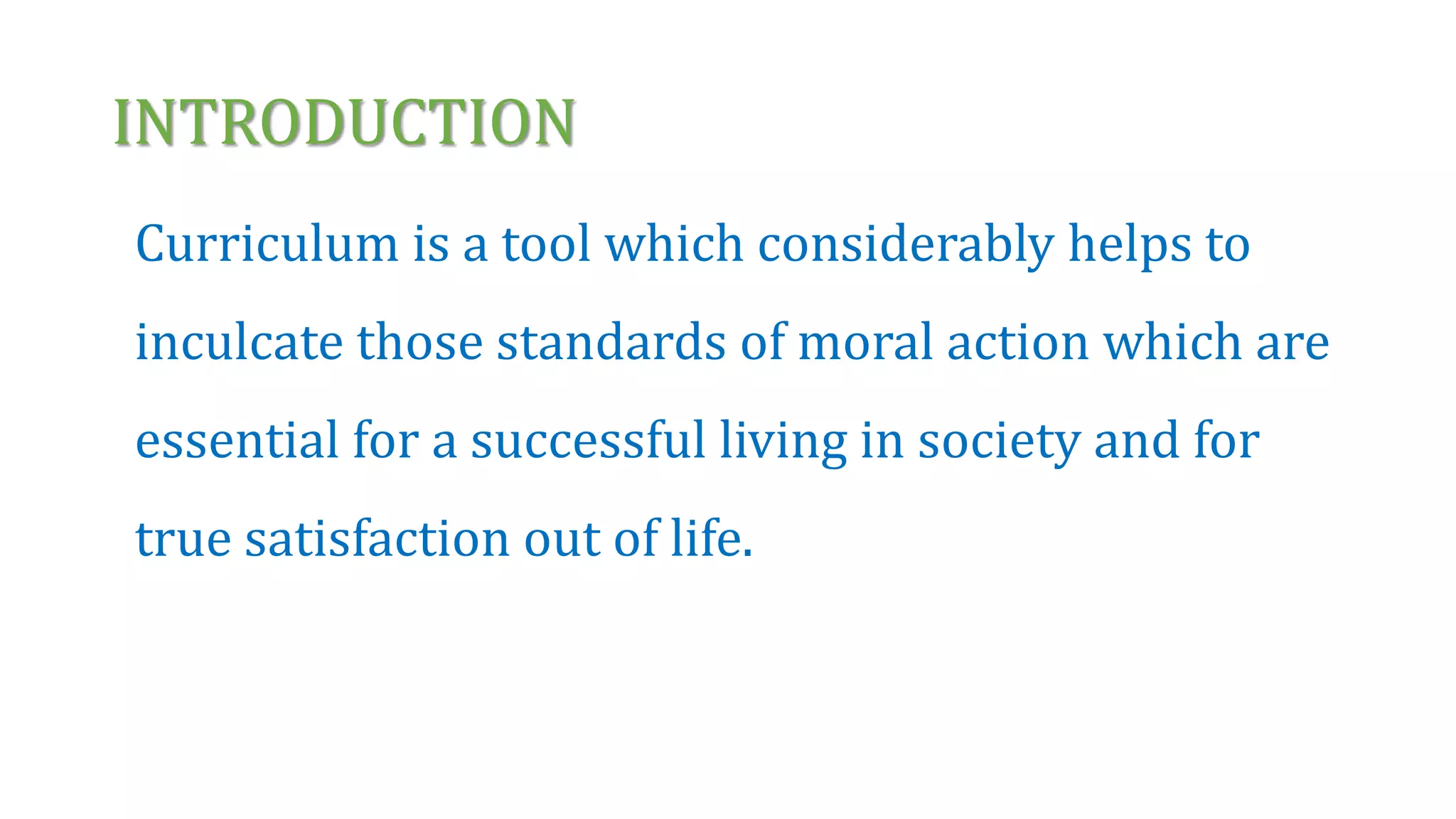 Principles of curriculum construction ebe | PPTX