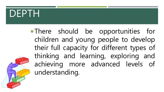 Principles of Curriculum Design