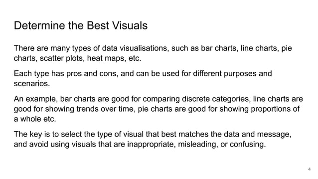 Principles of Data Visualisation Seminar | PDF