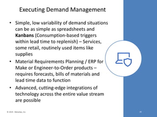 Exception Based Demand Management Methods Principles of Demand Management | PPTX