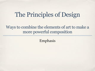 Principles of Design | KEY