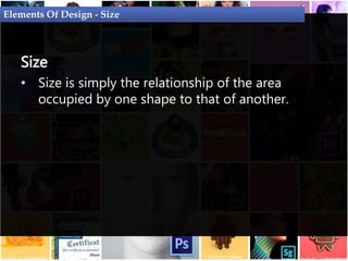 Size Element Of Design Example Principlesofdesign | PDF