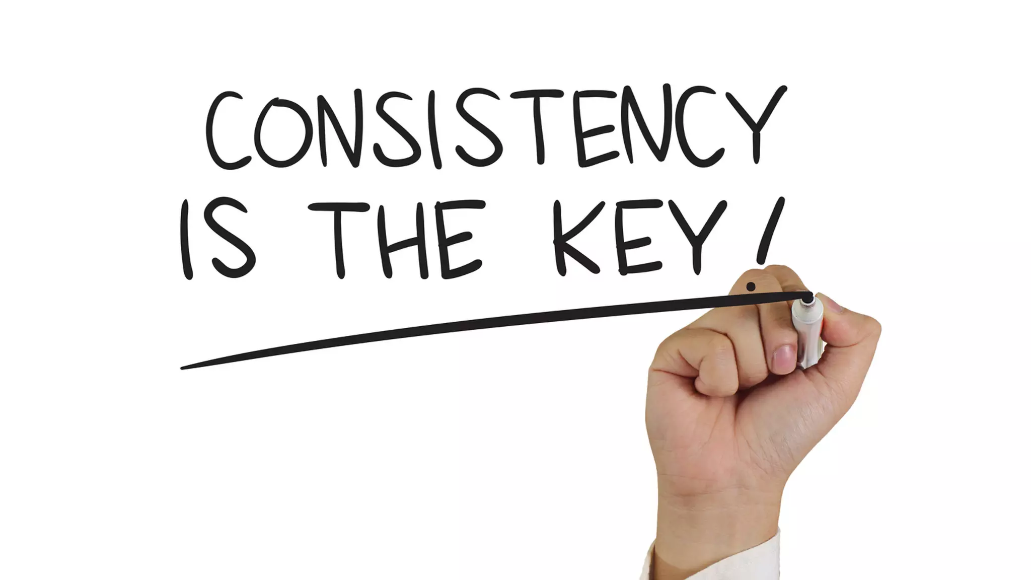 Consistency is key to a
great user experience
 