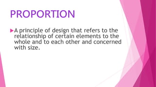 Principles of design | PPTX
