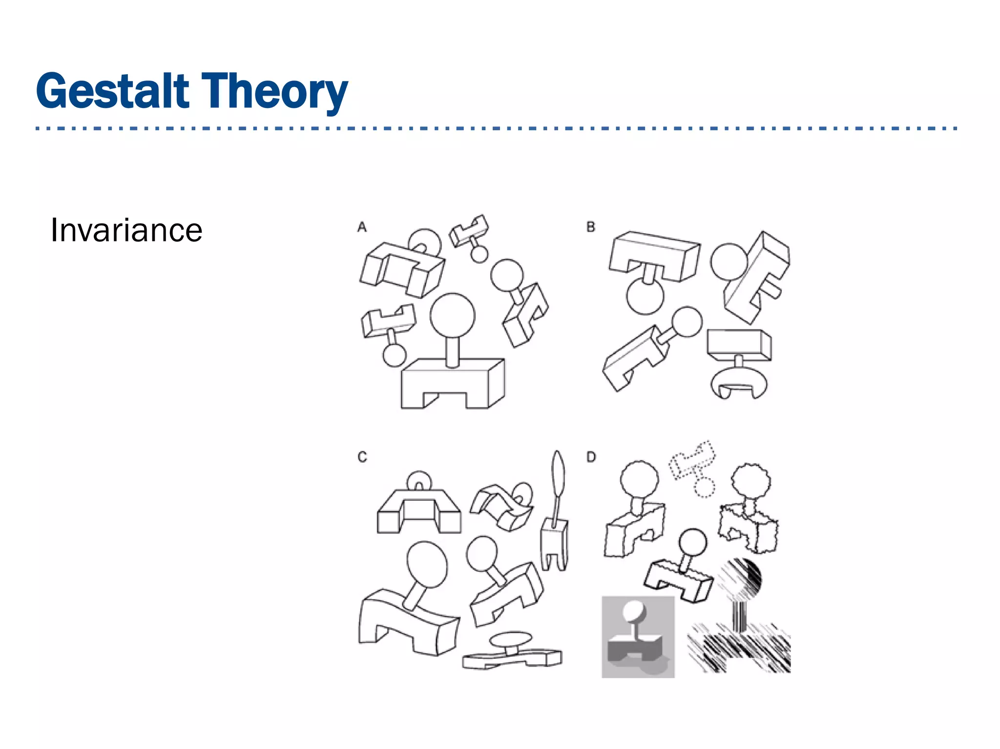 Gestalt Theory
Invariance
 