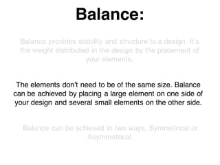 Principles of Design | PPT