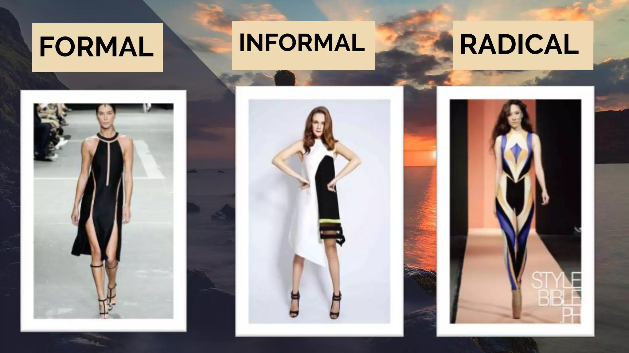 RADICALINFORMALFORMAL
 