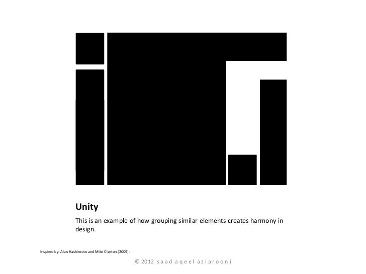 Elements Of Design Unity : Unity design principle pixshark images