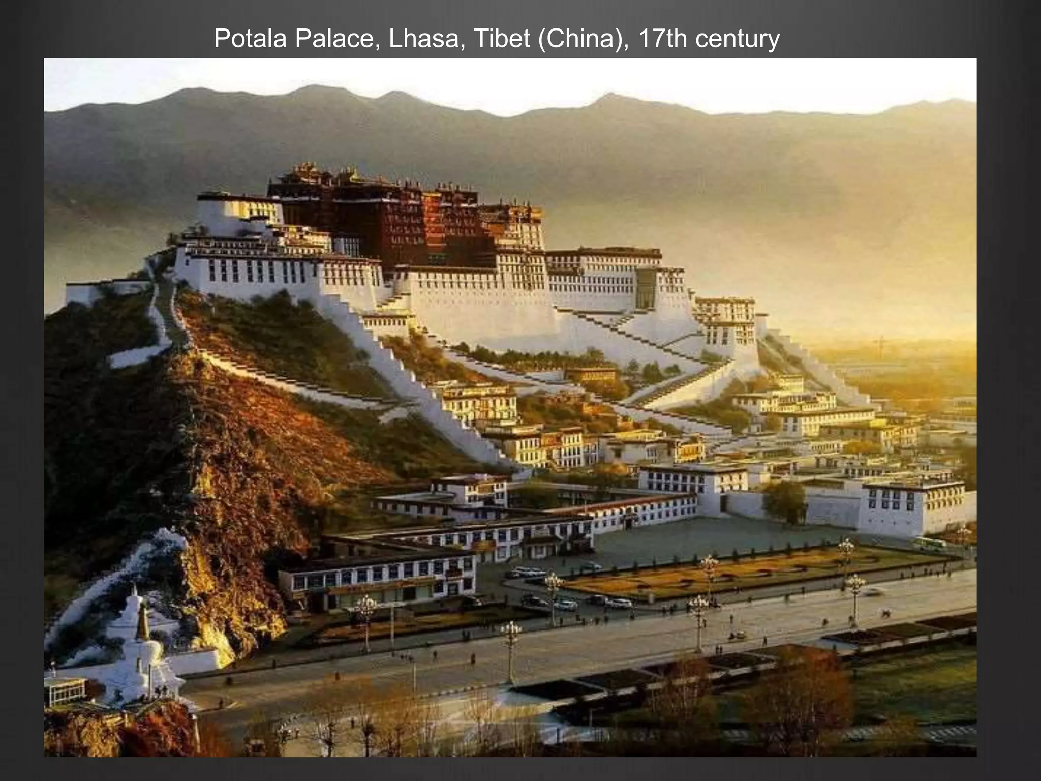 Potala Palace, Lhasa, Tibet (China), 17th century
 