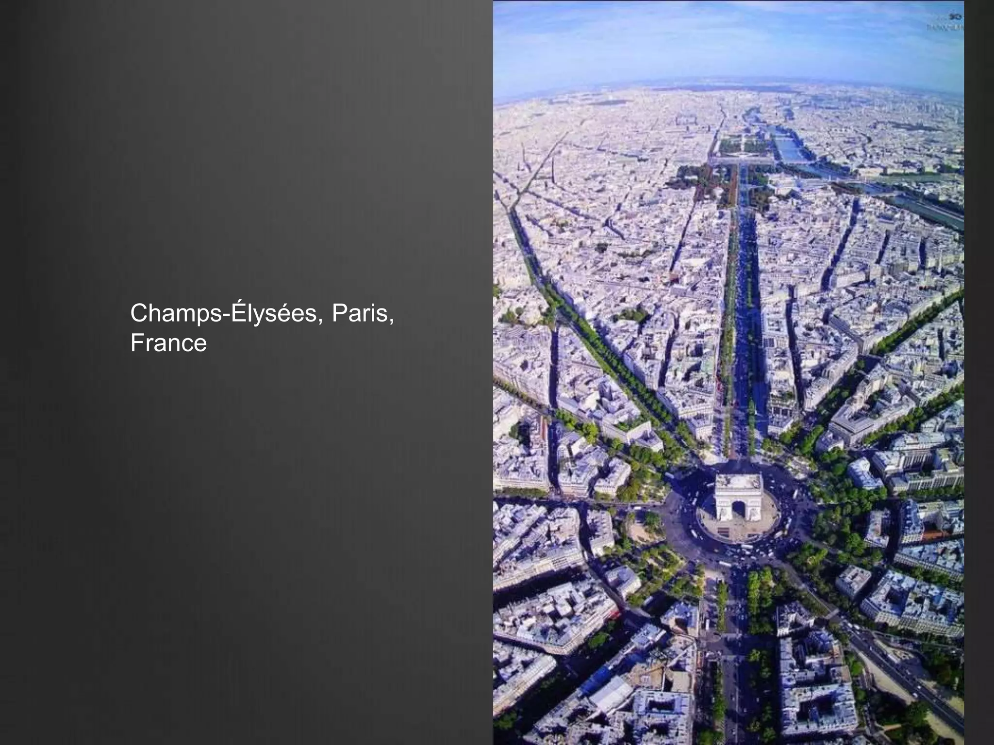 Champs-Élysées, Paris,
France
 