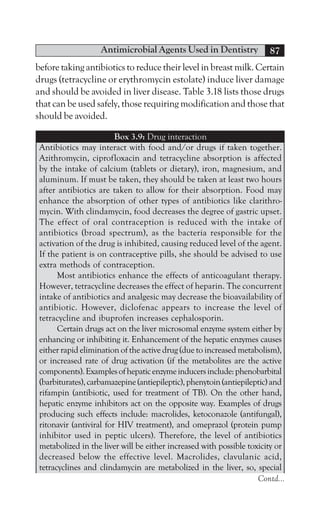 Principles of drug therapy in dentistry