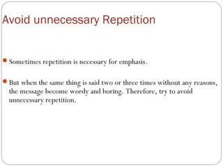 Principles of effective communication | PPT