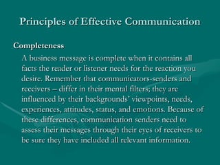 principles of effective communication LEC17.ppt