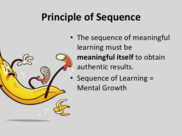 Principles of effective instruction