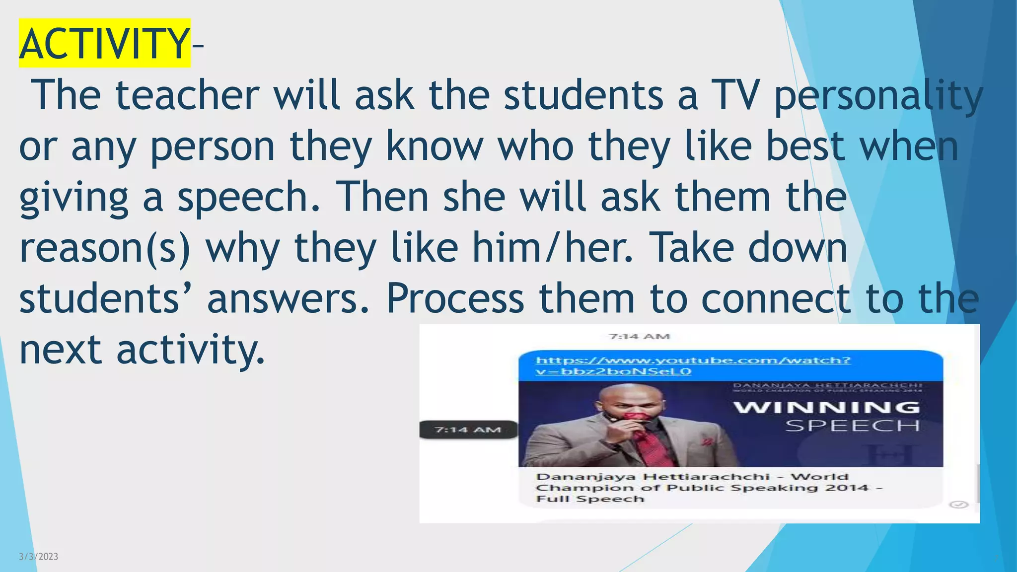 Effective Speech Delivery Should Be All Of The Following Principles of Effective Speech Delivery.pptx