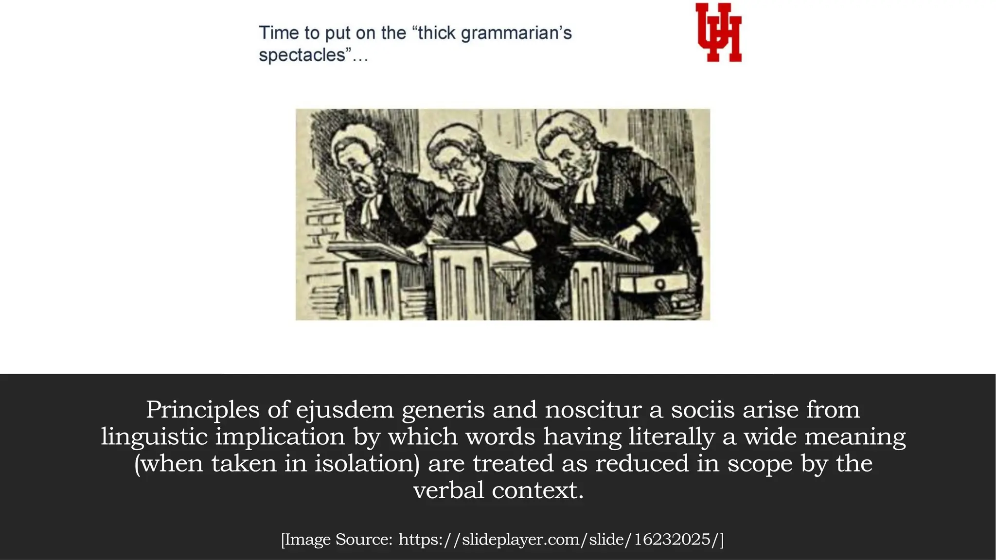 Principles of Ejusdem Generis and Noscitur a sociis.pptx