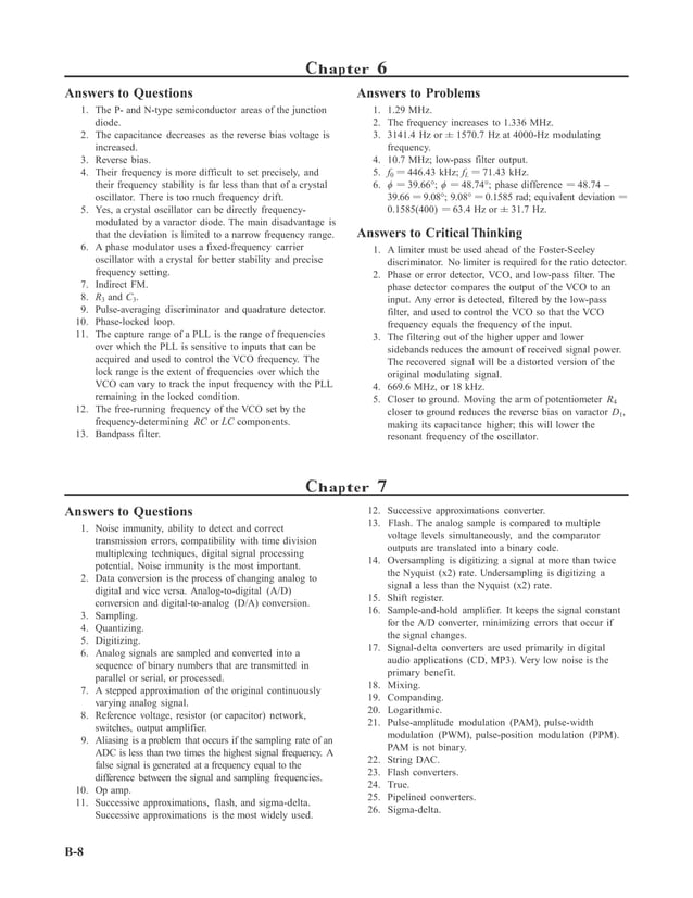 Principles of electronic communication systems 4th edition frenzel