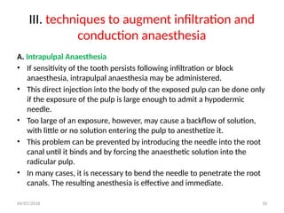 Intrapulpal Comprehensive Principles and Techniques of Endodontic Treatment | PPTX