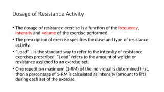 Exercise Dose PRINCIPLES OF EXERCISE PRESCRIPTION 2.pptx