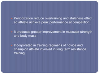 Principles of exercise training and application | PPTX