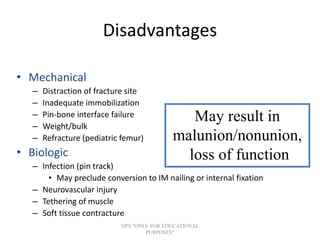 Principles of external fixator | PPT