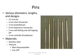 Principles of external fixator | PPT