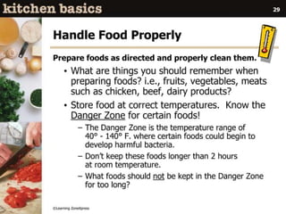 Principles of Food Preparation Lesson 1. | PPTX
