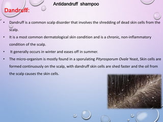 Principles &amp; Formulation of Hair Care Products | PPTX