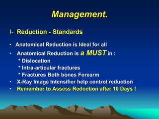 Principles of fractures on orthopedic field | PPT
