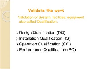 Principles of GMP Training Module Program | PPT