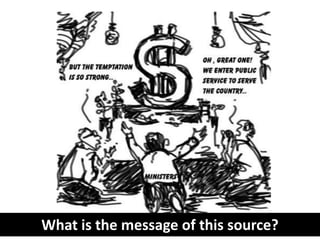 What is the message of this source?
 