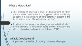 Principles of Growth and Development | PPTX