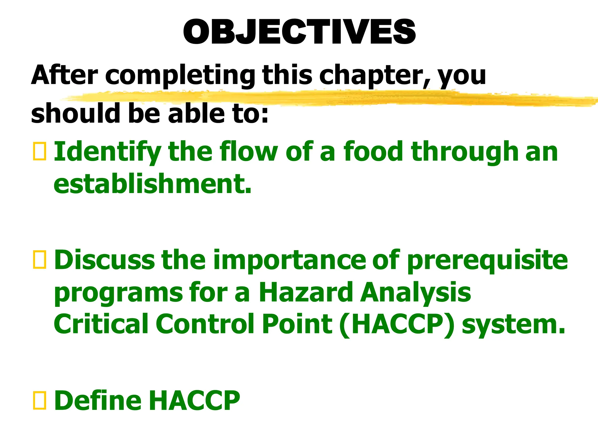 Principles Of Haccp System For Food Pdf