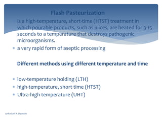 Principles of heat preservation | PPTX
