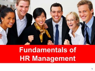 1www.exploreHR.org
Fundamentals of
HR Management
 