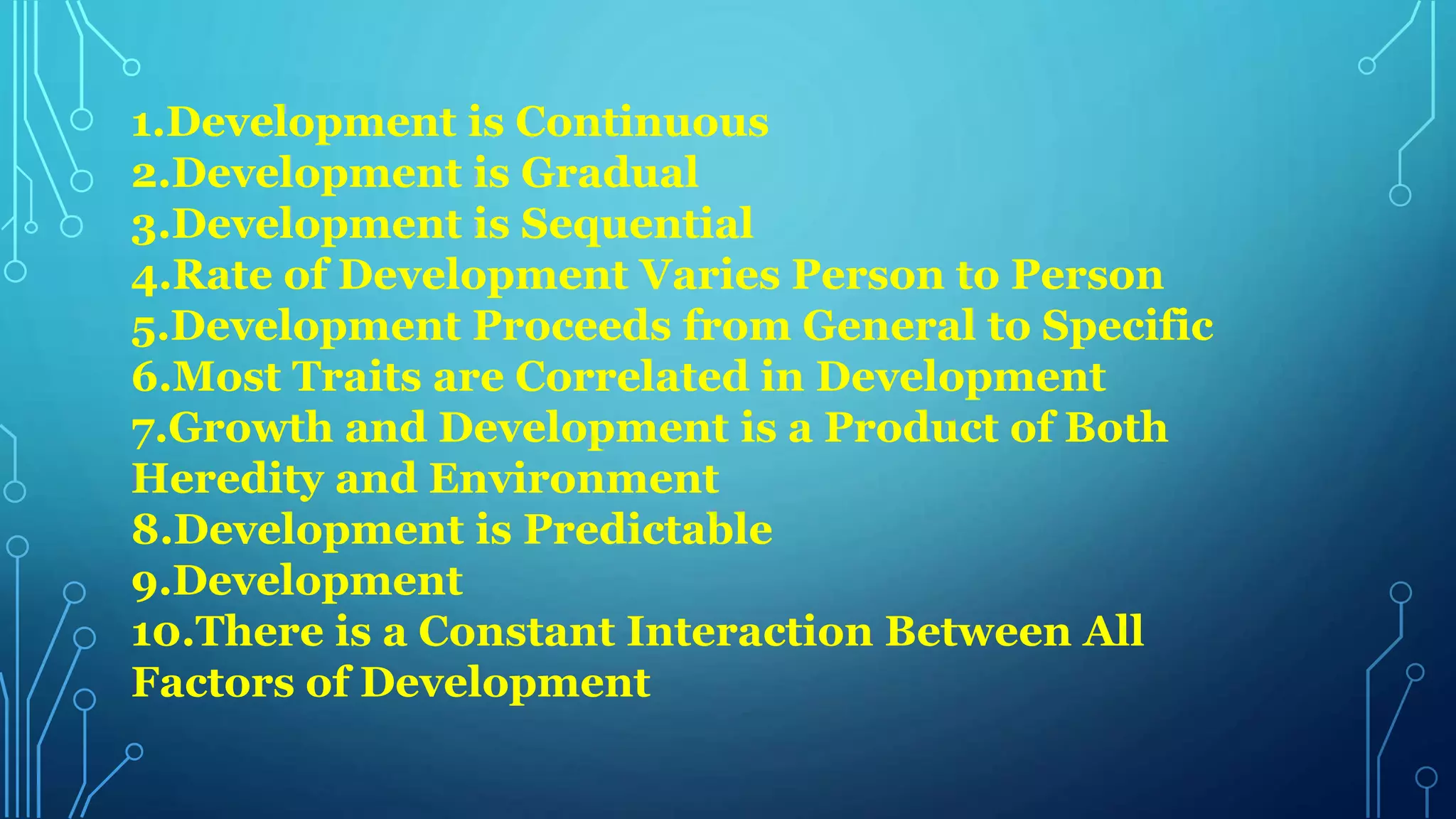 Principles of human growth and development | PPTX | Science