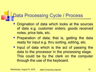 Principles of ict concepts and data processing | PPT