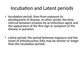 Principles of infectious disease epidemiology Lecture 2.ppt