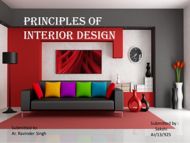 Principles Of Interior Design