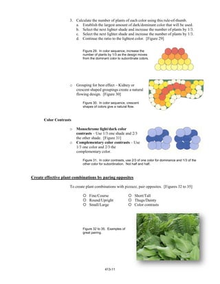 Principles of Landscape Design | PDF
