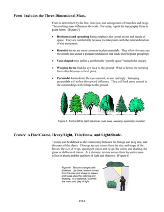 Principles of Landscape Design | PDF