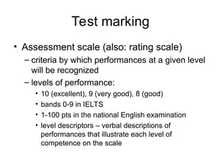 Principles of Language Testing.power point | PPT