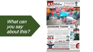 What can
you say
about this?
 